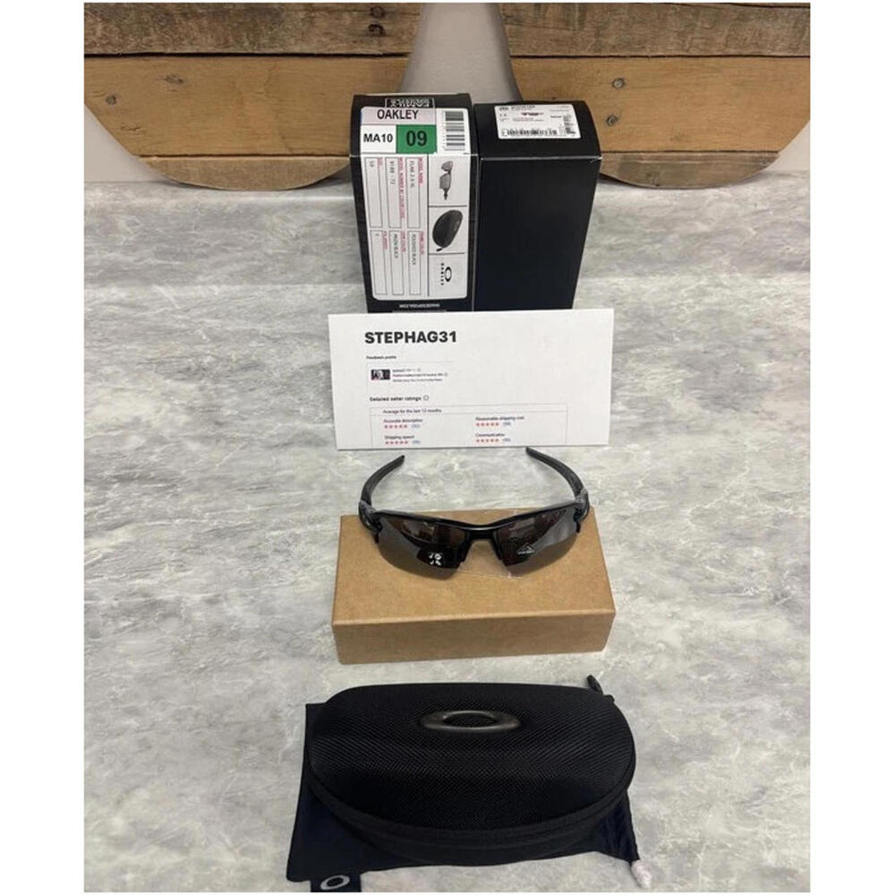 OAKLEY | NEW | FLAK 2.0 XL | 9188 - 72 | POLISHED BLACK | PRIZM BLACK